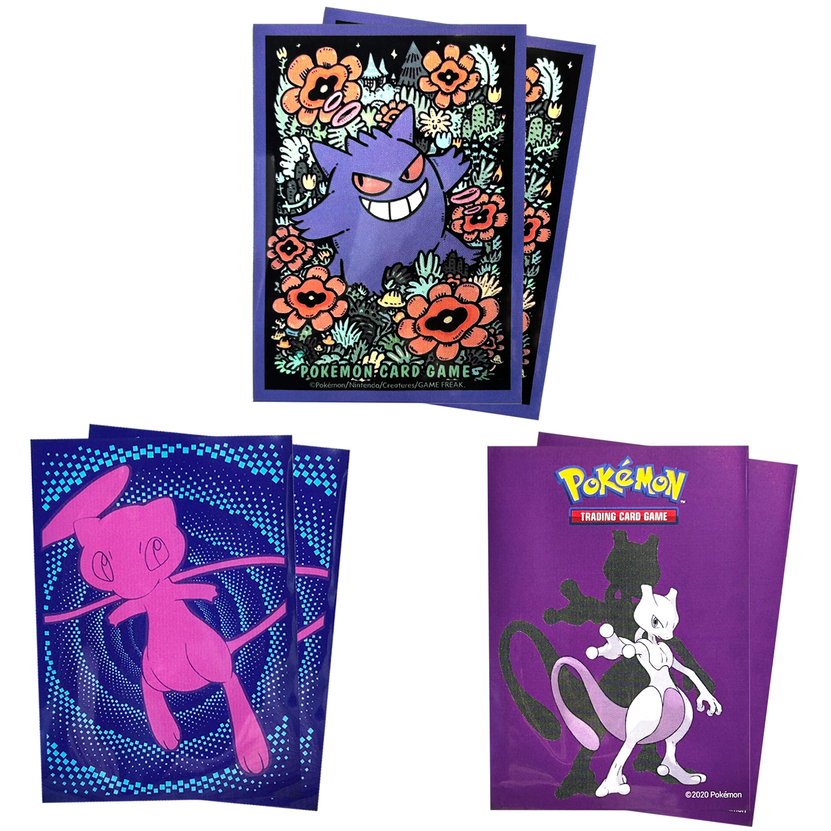 Collector Card Sleeve - 60pcs 66x91mm Pokemon Cute Animes Cards