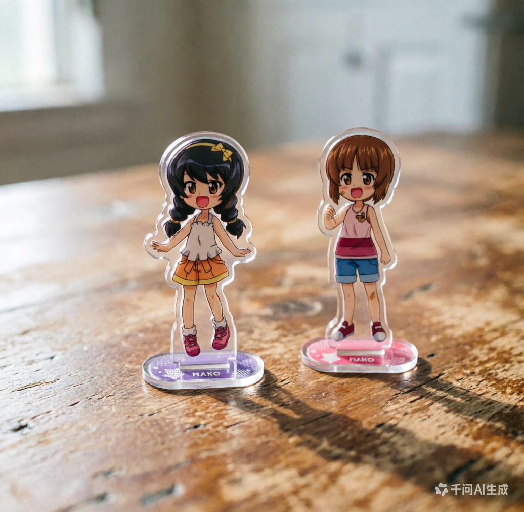 Anime Merchandise For Girls - Girls und Panzer 10cm Acrylic Stand