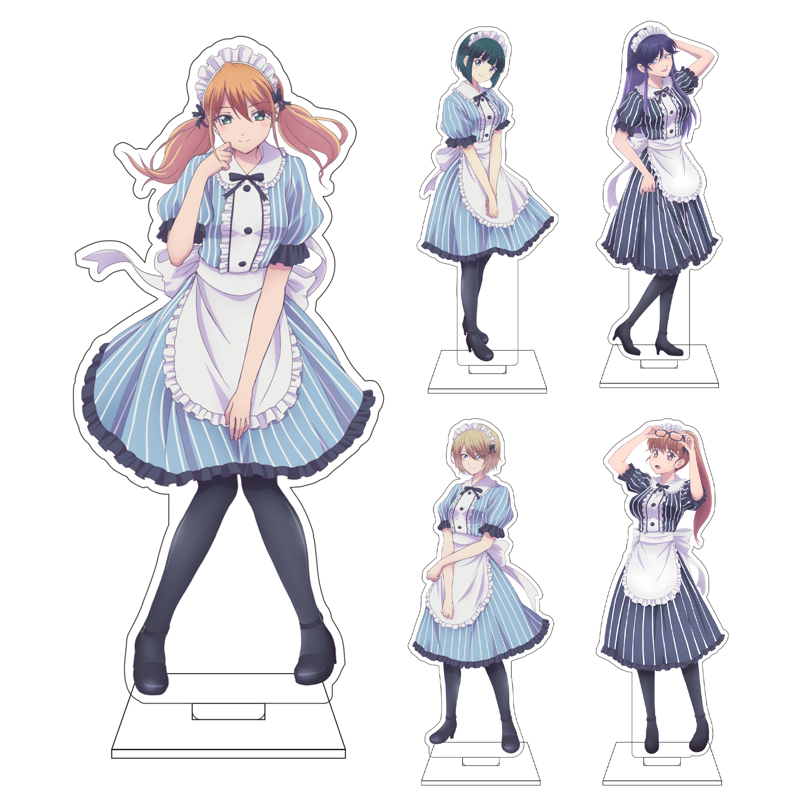 Anime Game Merchandise - 16CM Anime The Goddess Cafe Terrace