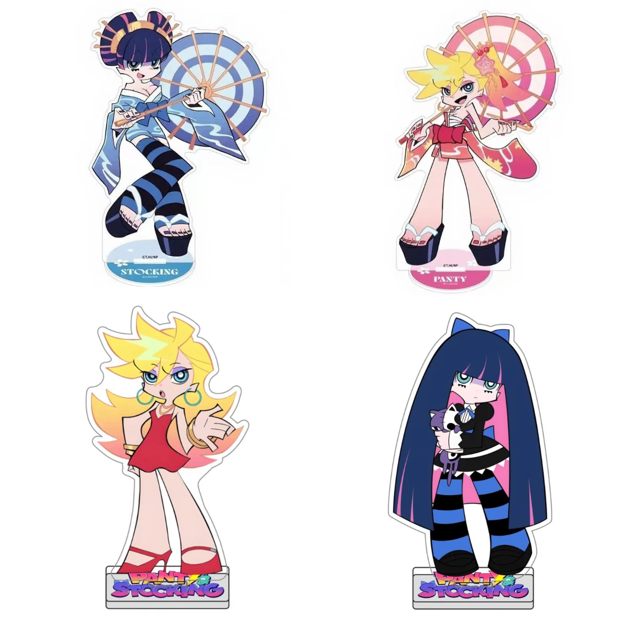 Anime Game Merchandise - Anime Panty & Stocking with Garterbelt