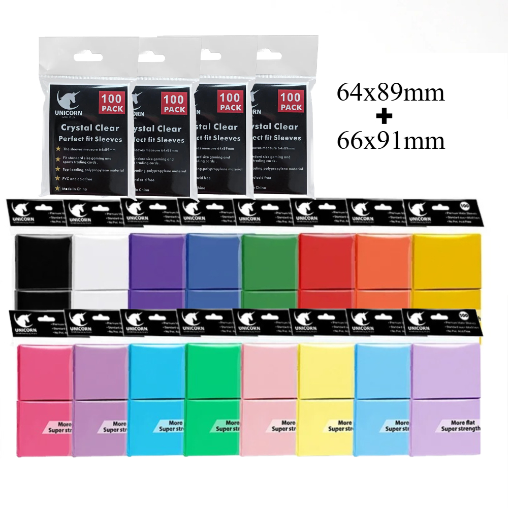 Collector Card Sleeve - 200PCS Card Sleeves Trading Cards Double
