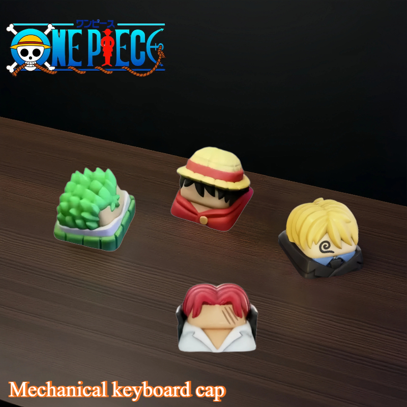 Keycap Artisan Anime - One Piece Anime Periphery Monkey·D·Luffy Three-dimensional