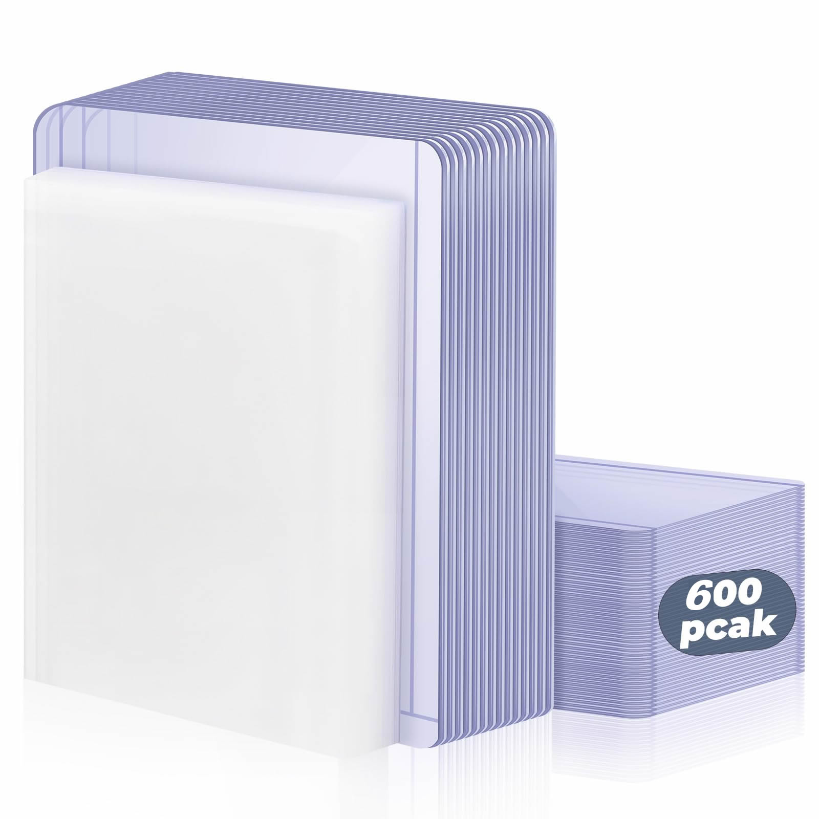 Collector Card Sleeve - 100-600pcs Card Sleeves Hard Soft Card