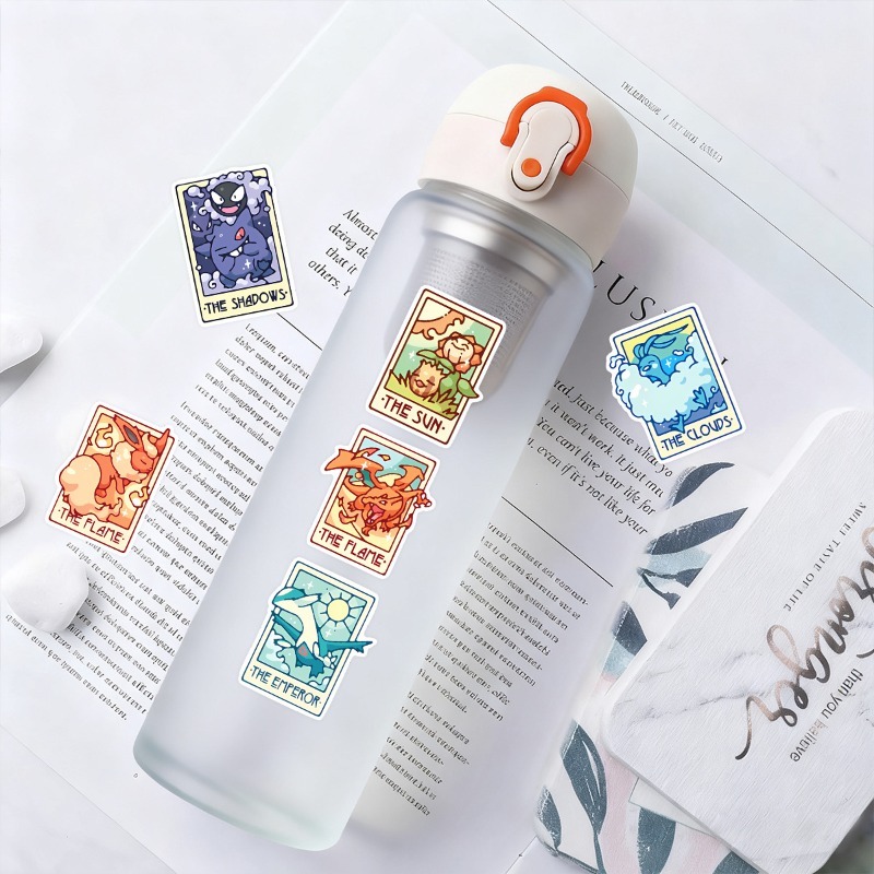 90Pcs/pack Pokemon Eevee Pikac - Sticker Sheet Set avis et prix