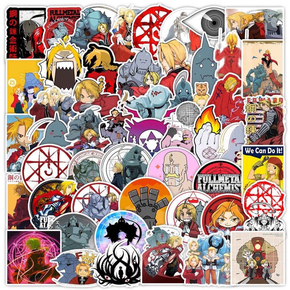 1 Pack Anime Sticker Fullmetal - Sticker Sheet Set avis et prix