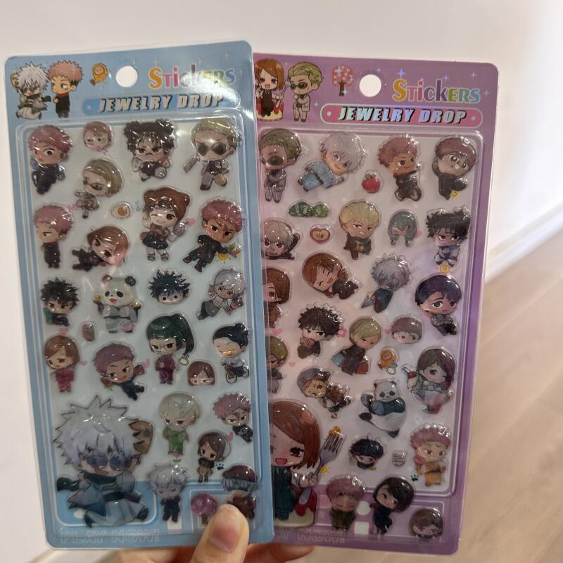 Cartoon 3D Relief Stickers Ani - Anime One Piece Merchandise avis et prix