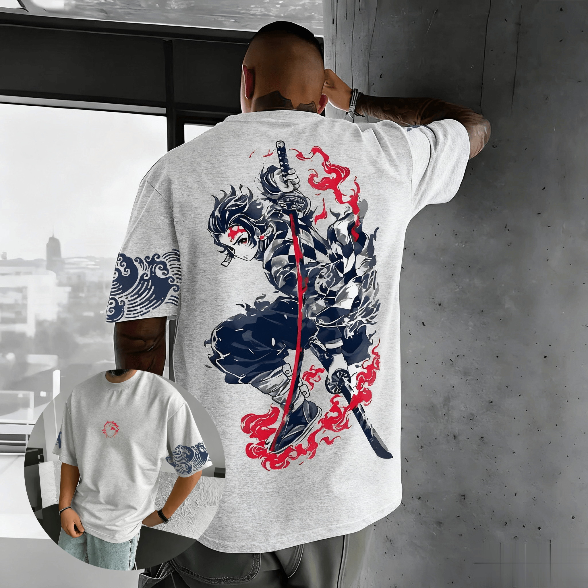 Demon Slayer Anime Graphic T S - Anime Merchandise Demon Slayer avis et prix