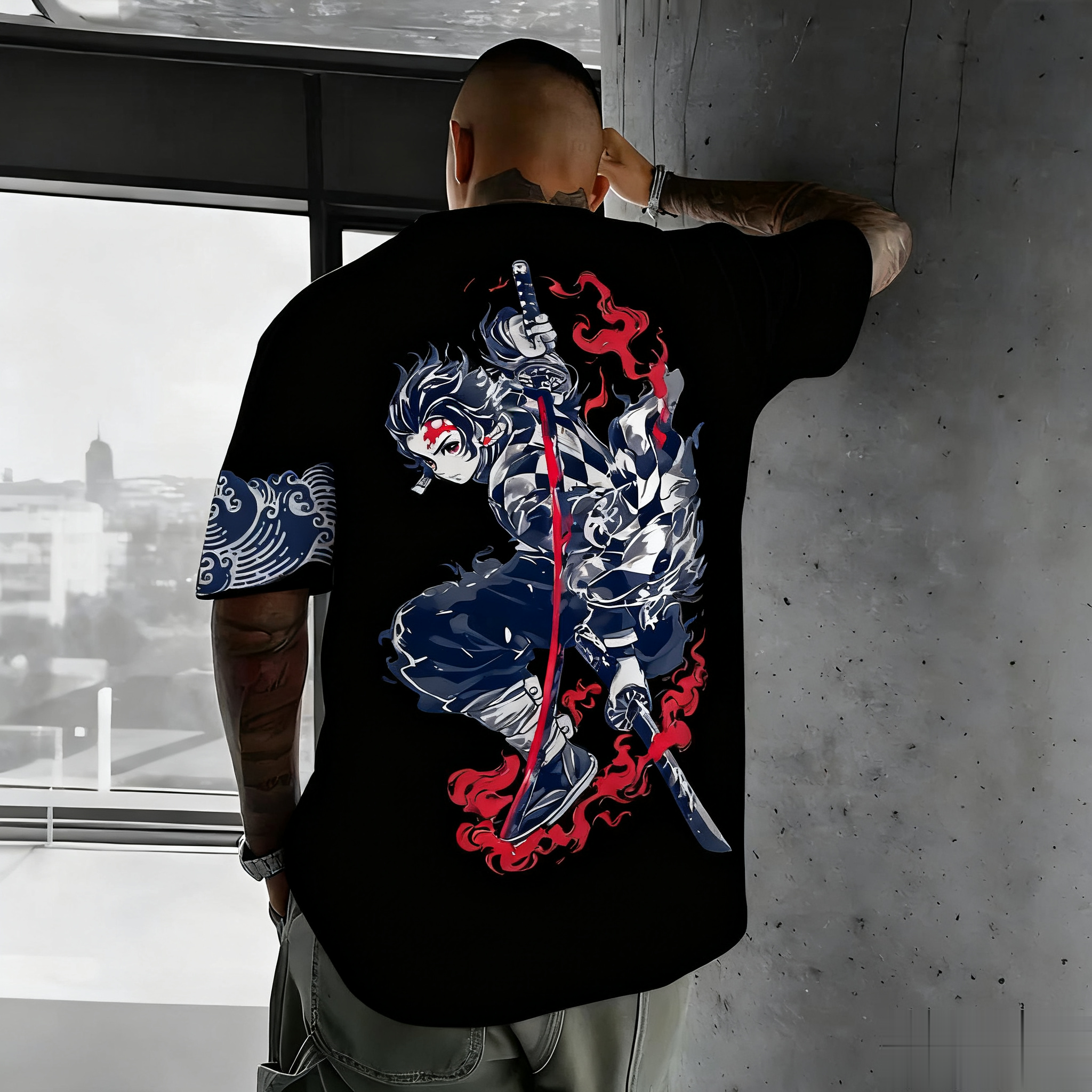 Demon Slayer Anime Graphic T S - Anime Merchandise Demon Slayer avis et prix