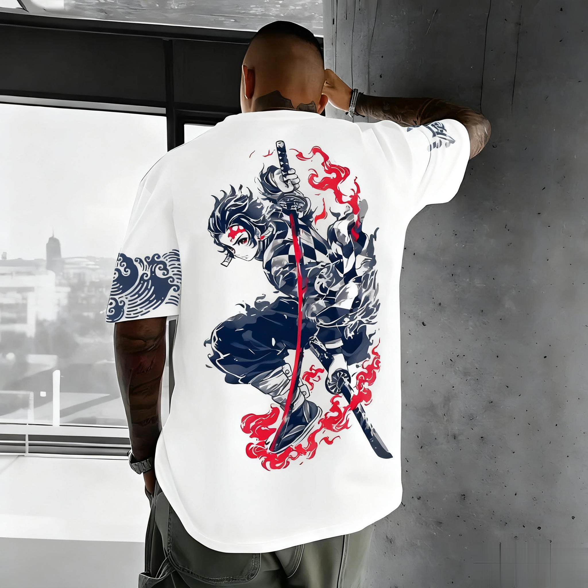 Demon Slayer Anime Graphic T S - Anime Merchandise Demon Slayer avis et prix