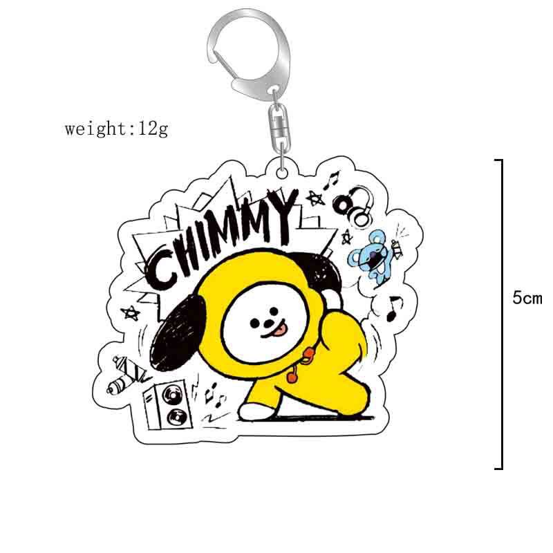 BT21 anime cartoon cute acryli - Anime Merchandise For Girls avis et prix