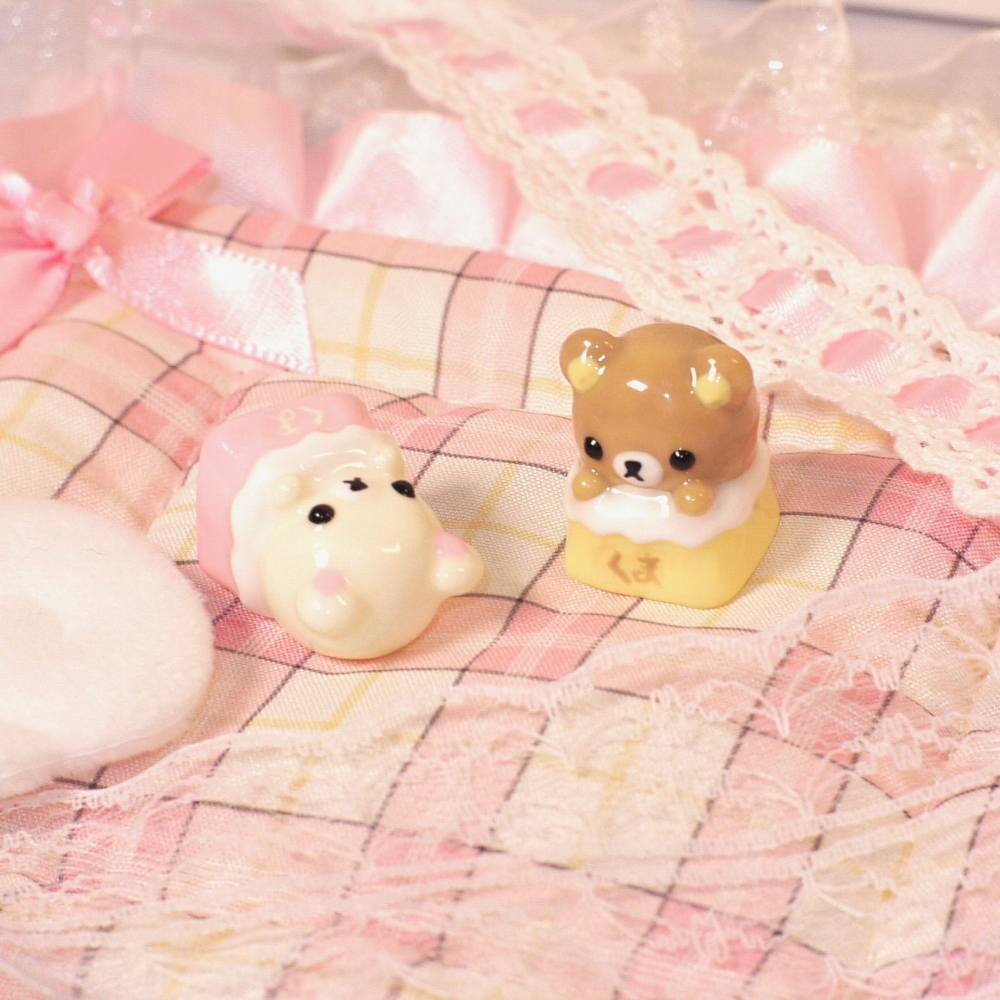 Kawaii Rilakkuma Keycaps Relax - Keycap Artisan Anime avis et prix