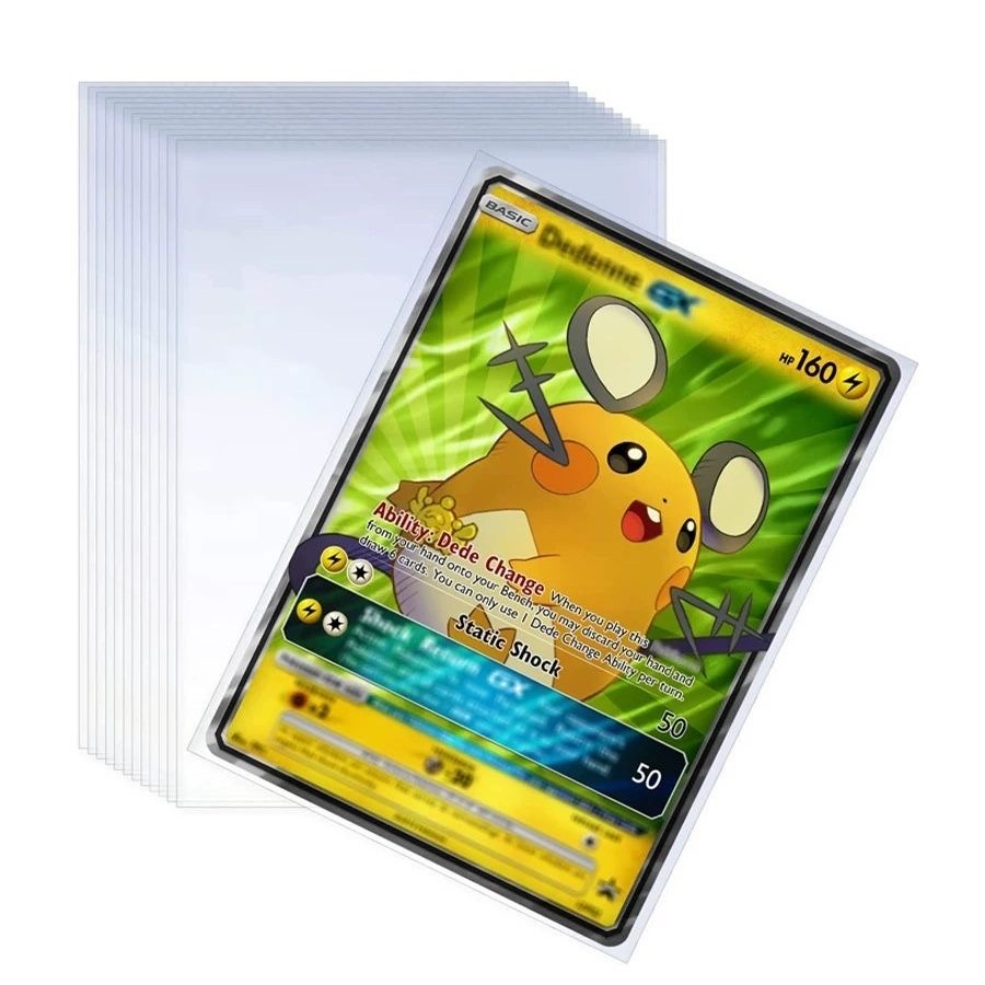 100Pcs Games Card Sleeves Tran - Collector Card Sleeve avis et prix