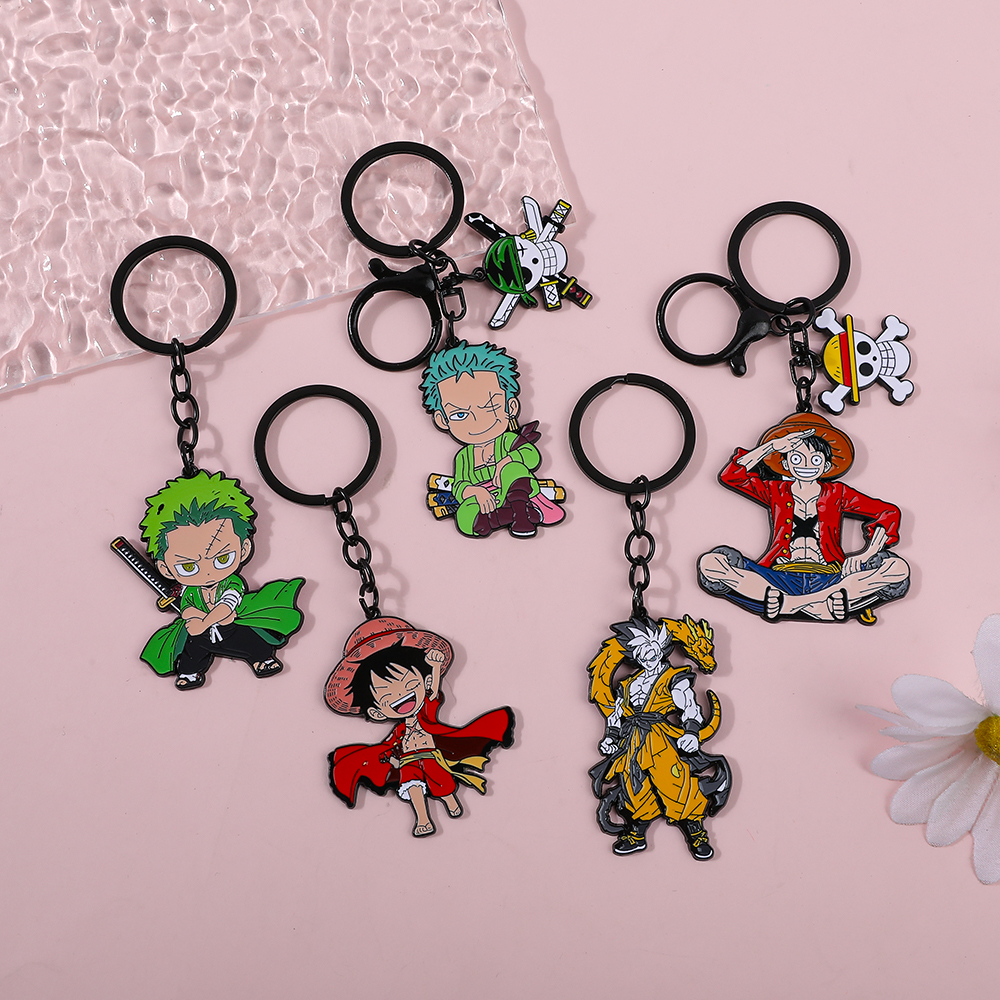 One Piece Anime Keychain Set - - Anime One Piece Merchandise avis et prix
