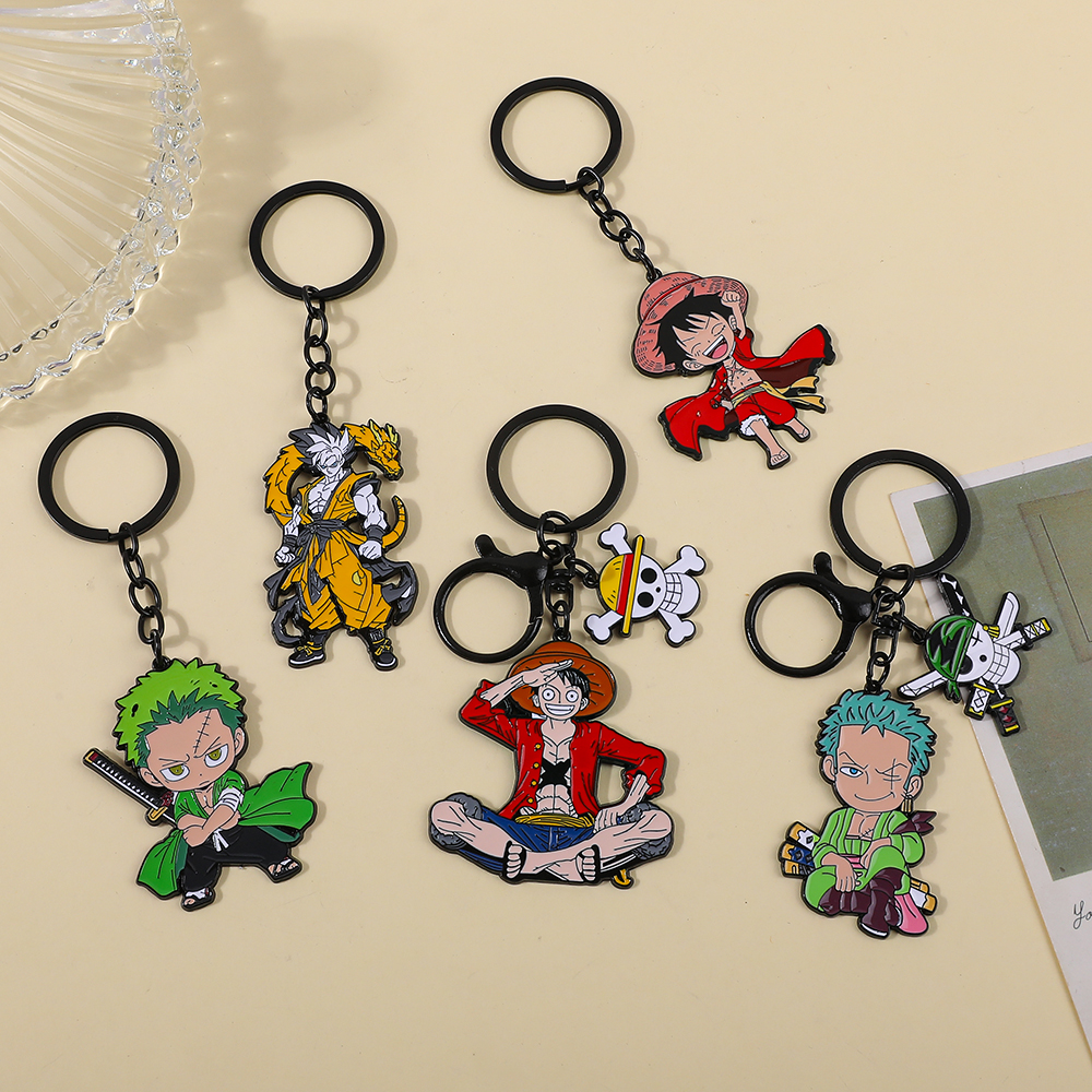 One Piece Anime Keychain Set - - Anime One Piece Merchandise avis et prix