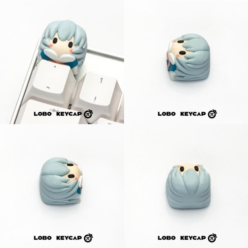 Evangelion Keycap Anime Kawaii - Keycap Artisan Anime avis et prix