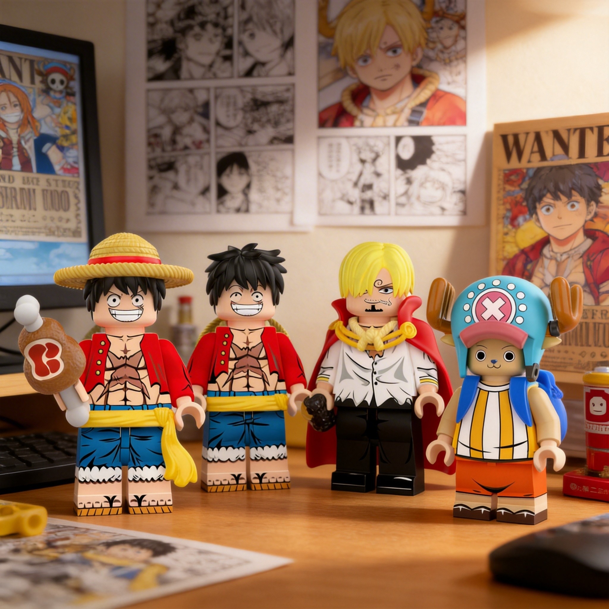 One Piece Minifigures Lego Com - Anime One Piece Merchandise avis et prix