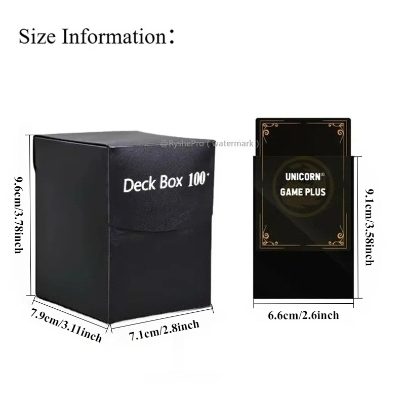 Cards Deck Box for Pokemon MTG - Collector Card Sleeve avis et prix