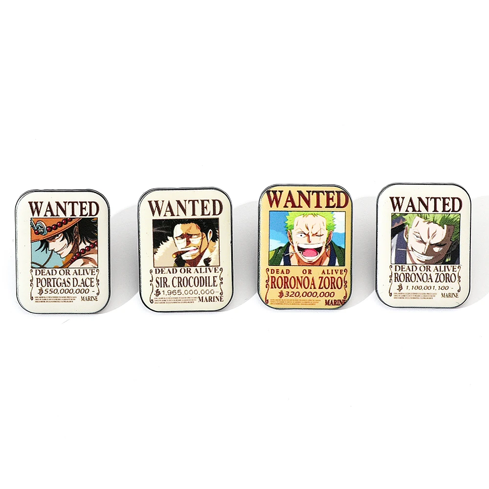 4 Pcs Fashion Cartoon Anime Br - Anime One Piece Merchandise avis et prix