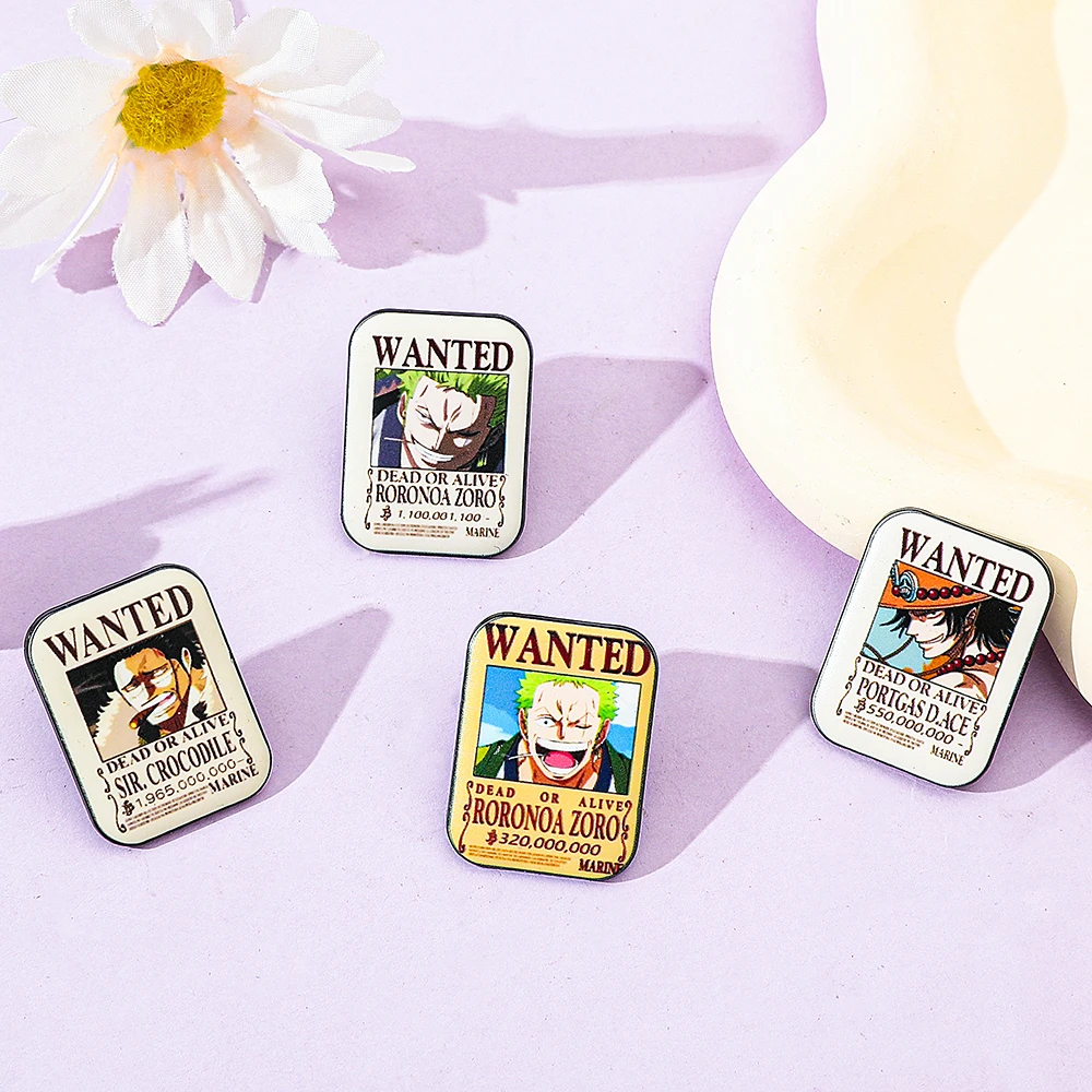 4 Pcs Fashion Cartoon Anime Br - Anime One Piece Merchandise avis et prix