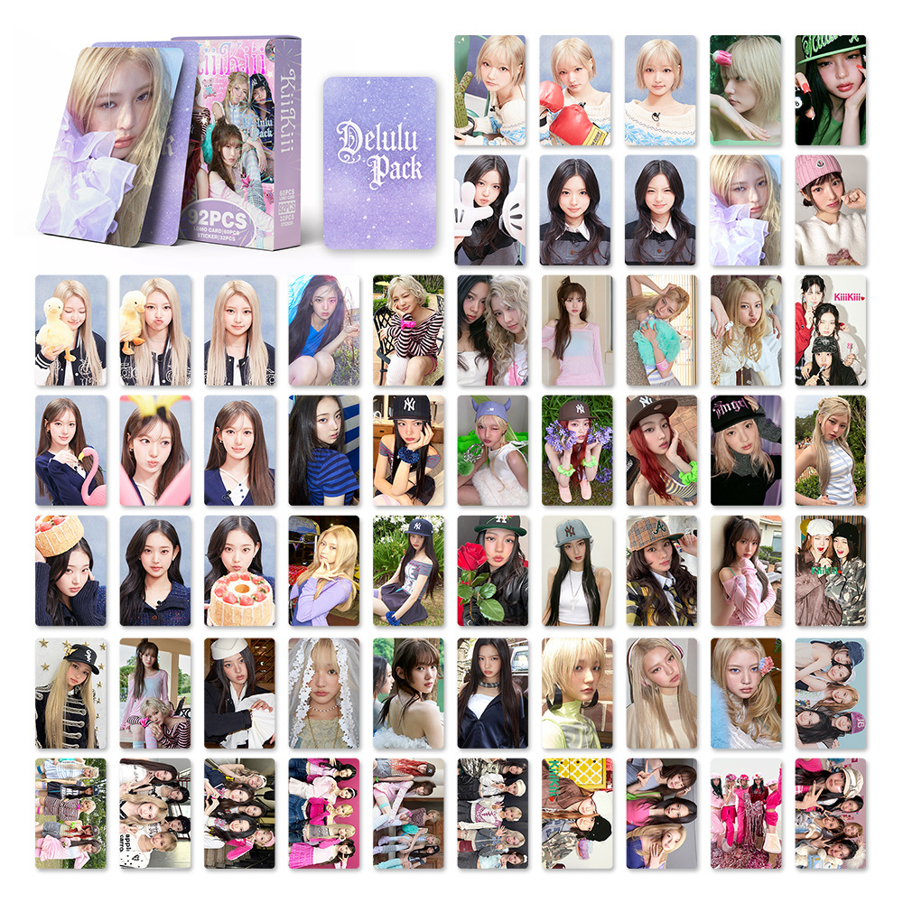 92pcs KiiiKiii Delulu Pack Pho - Sticker Sheet Set avis et prix