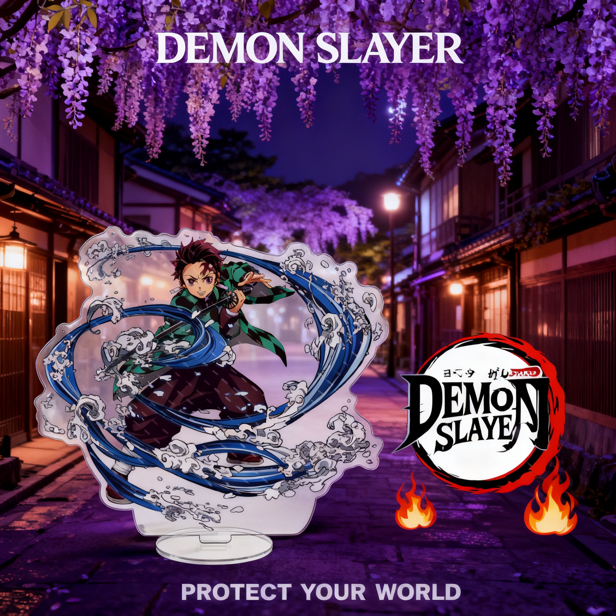 Demon Slayer Anime Acrylic Sta - Anime Merchandise Demon Slayer avis et prix