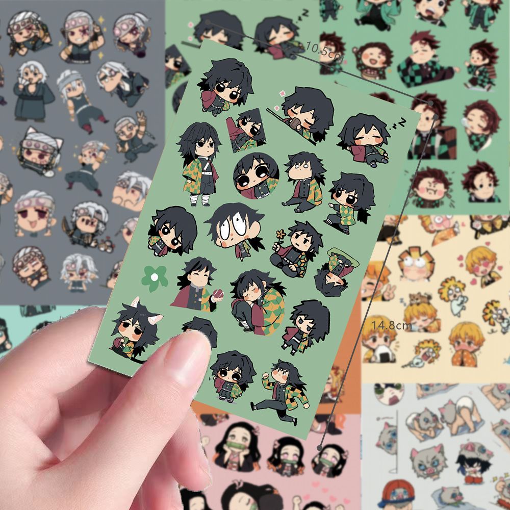 24pcs Chibi Demon Slayer scree - Sticker Sheet Set avis et prix
