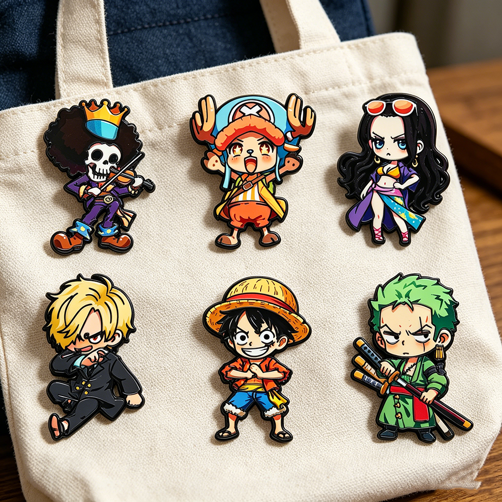 6pcs ONE PIECE Cartoon Charact - Anime One Piece Merchandise avis et prix