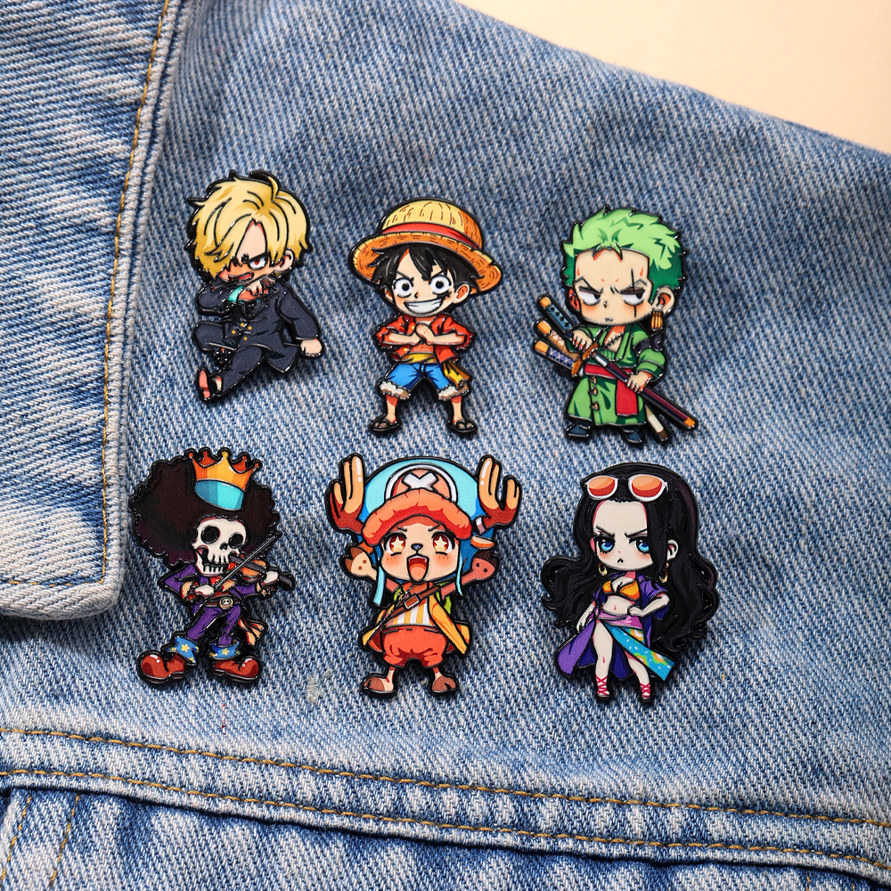 6pcs ONE PIECE Cartoon Charact - Anime One Piece Merchandise avis et prix