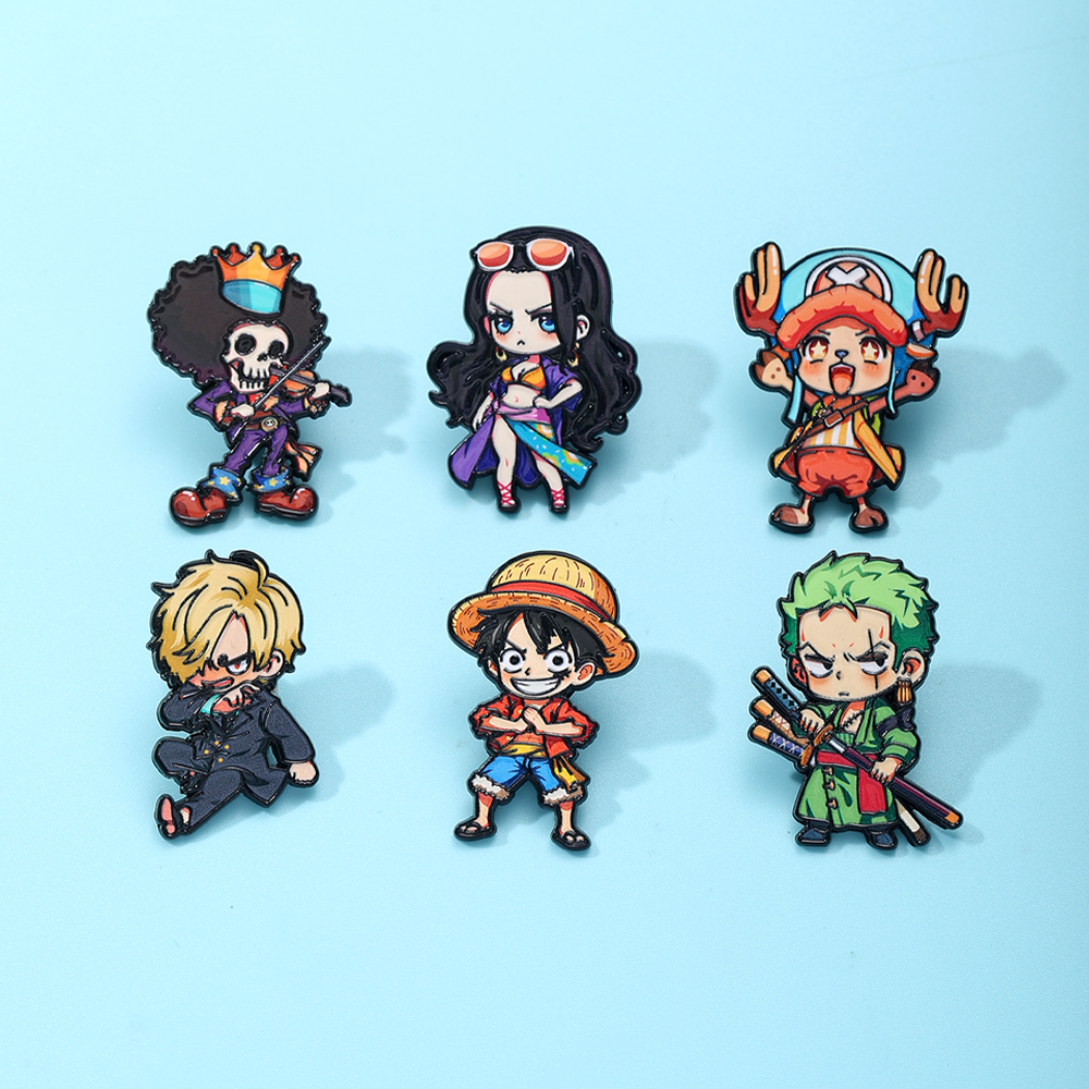 6pcs ONE PIECE Cartoon Charact - Anime One Piece Merchandise avis et prix