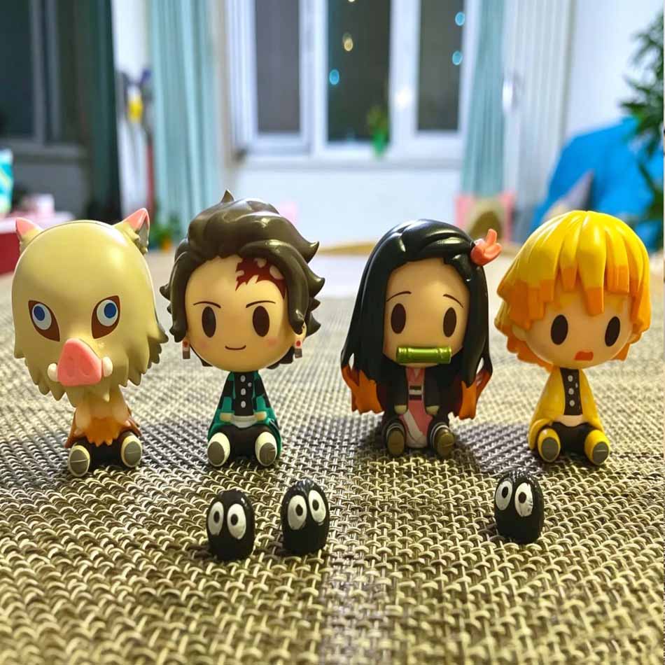 4Pcs/Set Demon Slayer Kamado T - Anime Merchandise Demon Slayer avis et prix