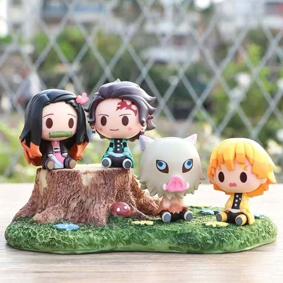 4Pcs/Set Demon Slayer Kamado T - Anime Merchandise Demon Slayer avis et prix