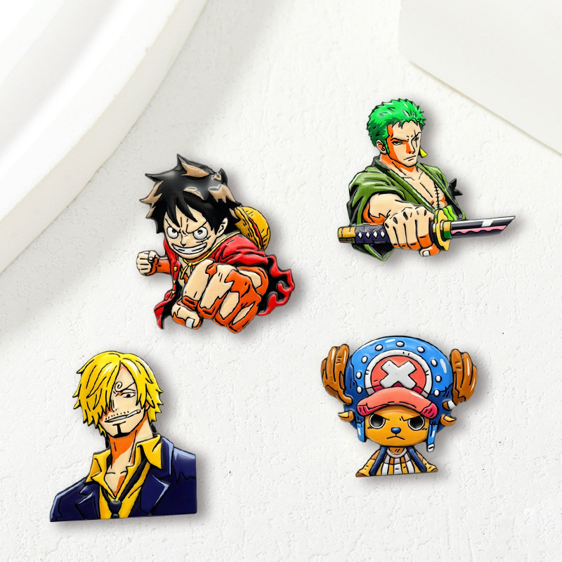 4pcs ONE PIECE Cartoon Charact - Anime One Piece Merchandise avis et prix