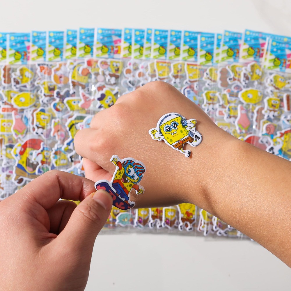 12-Pack SpongeBob 3D Stickers  - Sticker Sheet Set avis et prix
