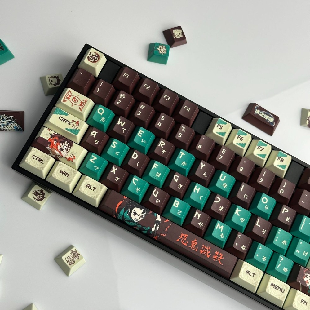 Demon Slayer Keycaps Tanjiro K - Keycap Artisan Anime avis et prix