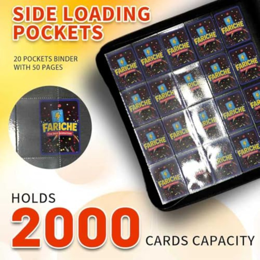 Card Binder for TCG Cards, 20- - Collector Card Sleeve avis et prix