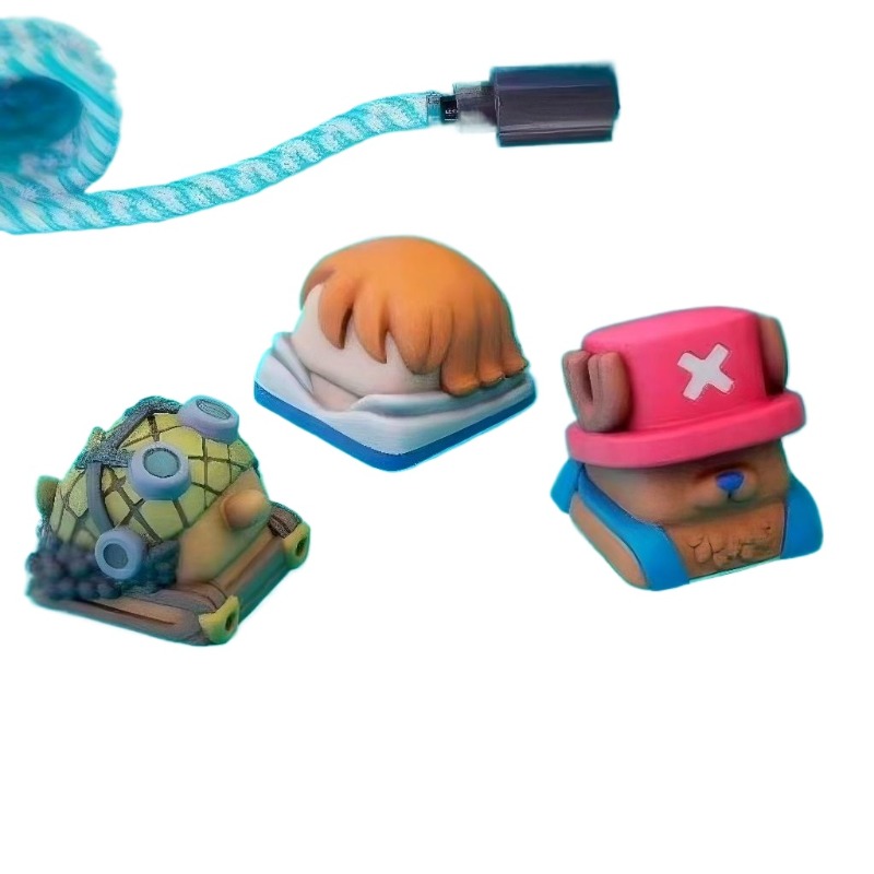 One Piece Chopper Nami anime c - Keycap Artisan Anime avis et prix