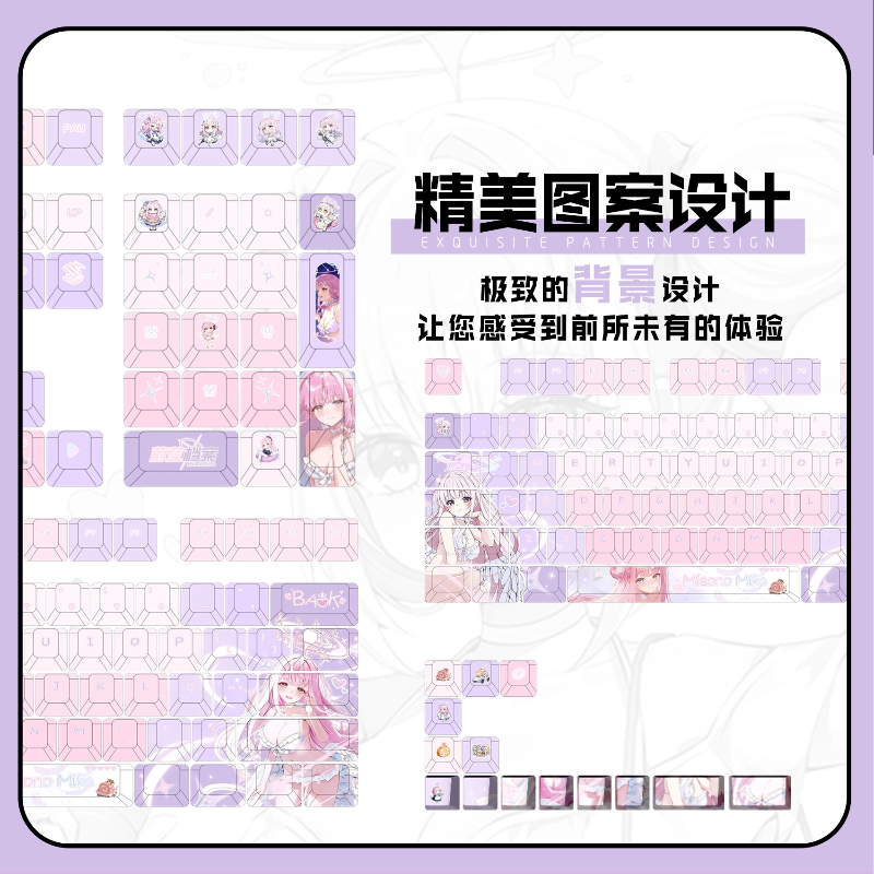 New Hot Sale Blue Archive Miso - Keycap Artisan Anime avis et prix