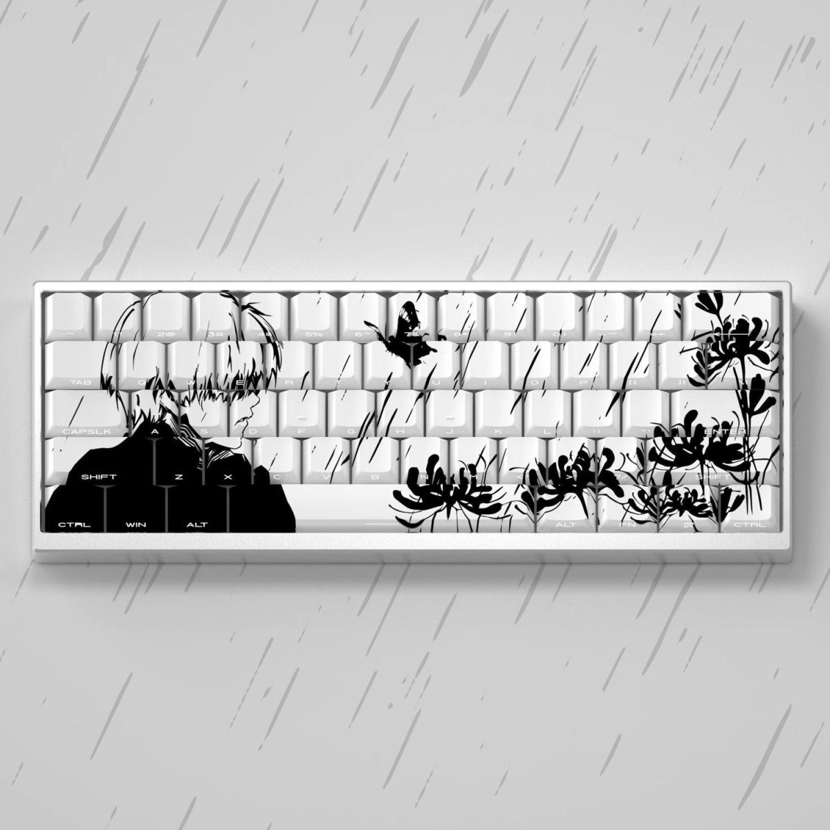 130 Key Kaneki Ken Theme Keyca - Keycap Artisan Anime avis et prix