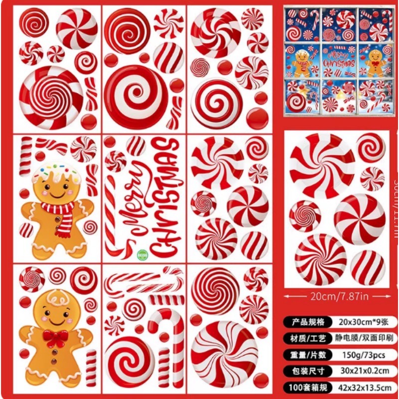 6 Sheets Set with Christmas Ba - Sticker Sheet Set avis et prix