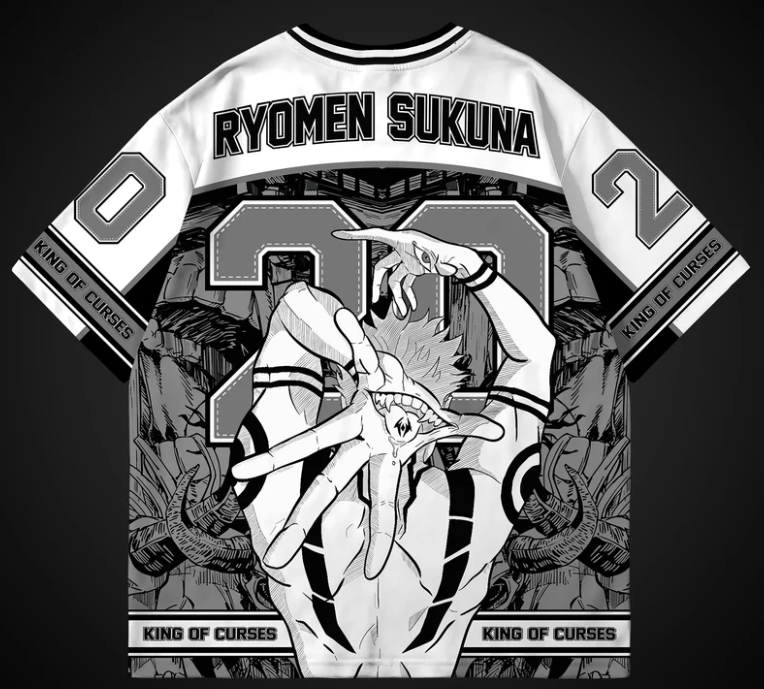 Latest Jujutsu Kaisen Jerseys  - Anime Merchandise For Girls avis et prix