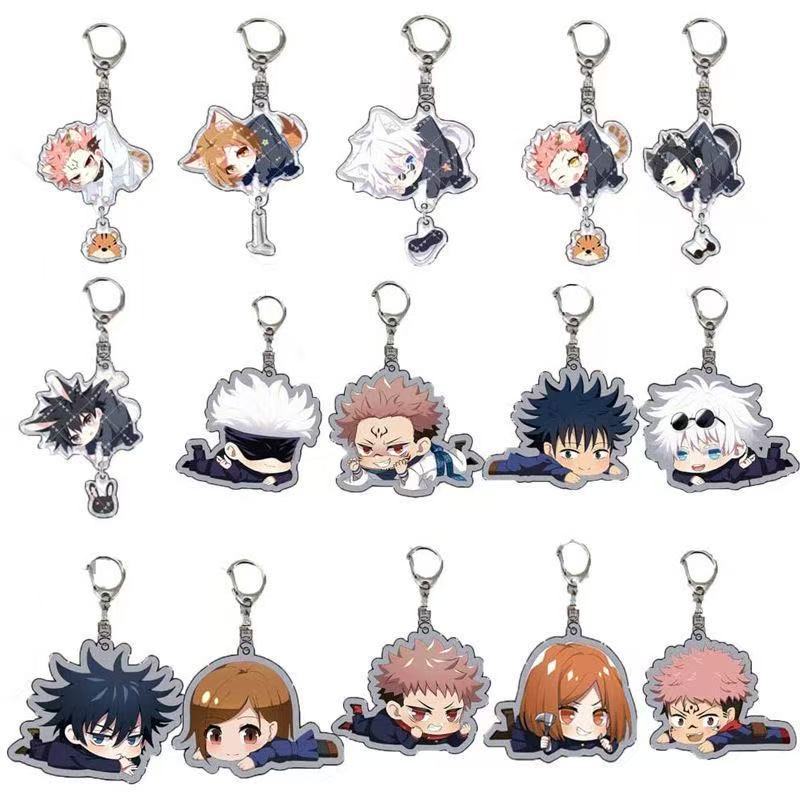 New Jujutsu Kaisen Acrylic Key - Gojo Anime Merchandise avis et prix