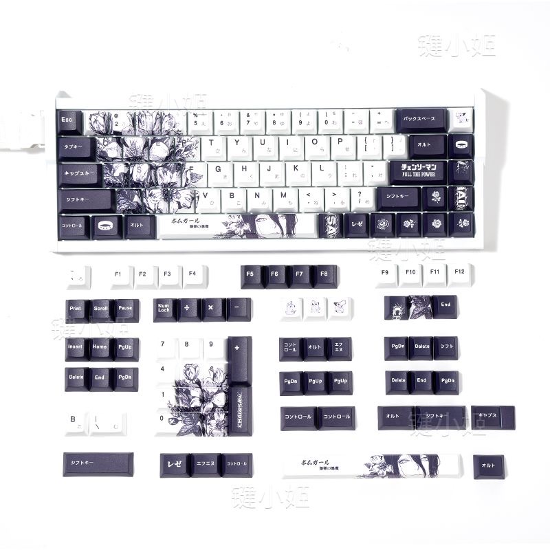 Reze Keycaps Chainsaw Man Them - Keycap Artisan Anime avis et prix
