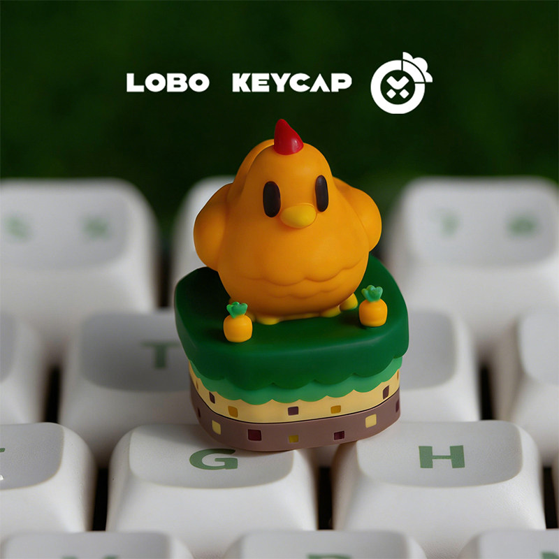 LOBO Stardew Valley Chicken Ar - Keycap Artisan Anime avis et prix