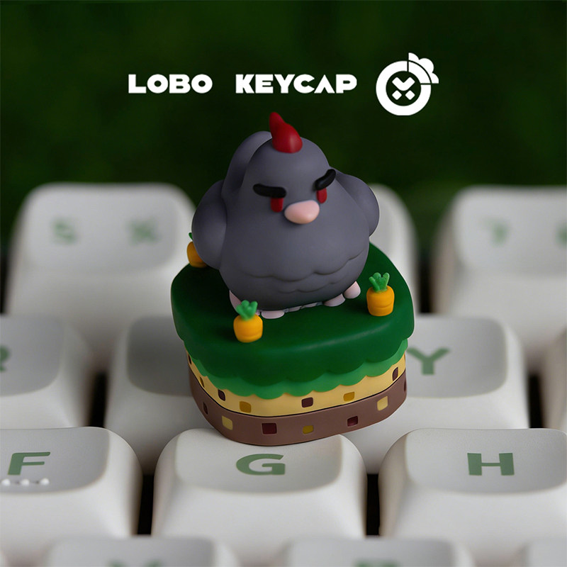 LOBO Stardew Valley Chicken Ar - Keycap Artisan Anime avis et prix