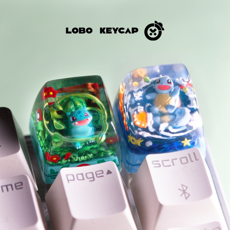 Pokemon Squirtle Bulbasaur Mec - Keycap Artisan Anime avis et prix