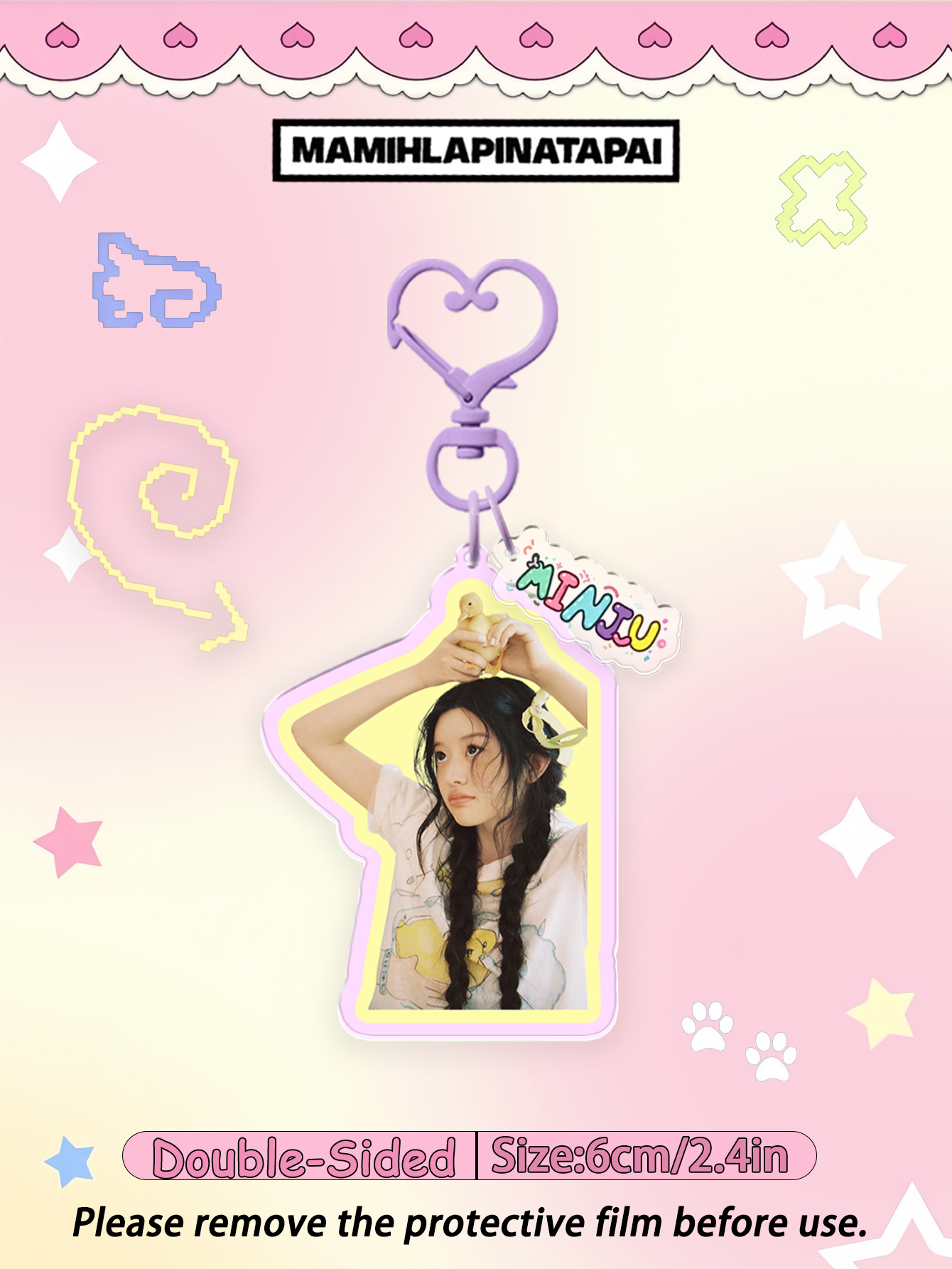Illit Keychain, Mamihlapinatap - Anime Merchandise Names avis et prix