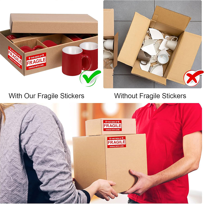 250PCS Fragile Stickers Handle - Sticker Sheet Set avis et prix