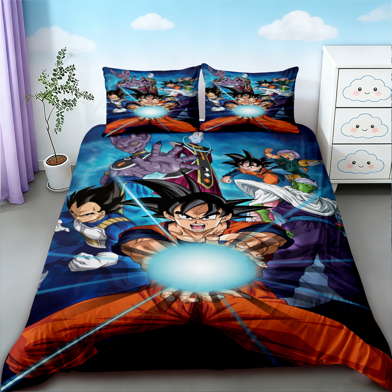Duvet Cover Dragon Ball Beddin - Anime Merchandise Demon Slayer avis et prix