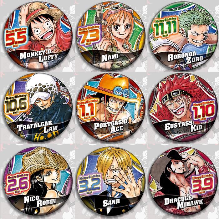 One Piece Anime Badge Pin Set  - Anime One Piece Merchandise avis et prix